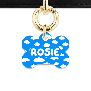 Bailey And Bone Pet ID Tags Blue Sky Pet Tag