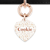 Bailey And Bone Pet ID Tags Cookie Chip Terrazzo Pet Tag