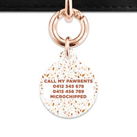 Bailey And Bone Pet ID Tags Cookie Chip Terrazzo Pet Tag