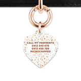 Bailey And Bone Pet ID Tags Cookie Chip Terrazzo Pet Tag