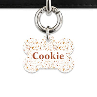 Bailey And Bone Pet ID Tags Cookie Chip Terrazzo Pet Tag