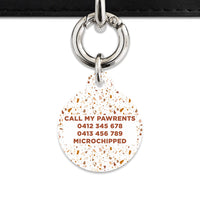 Bailey And Bone Pet ID Tags Cookie Chip Terrazzo Pet Tag