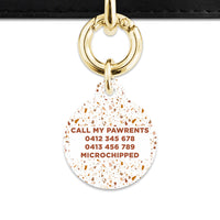 Bailey And Bone Pet ID Tags Cookie Chip Terrazzo Pet Tag