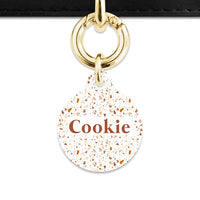 Bailey And Bone Pet ID Tags Cookie Chip Terrazzo Pet Tag