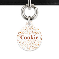 Bailey And Bone Pet ID Tags Cookie Chip Terrazzo Pet Tag