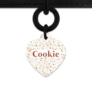 Bailey And Bone Pet ID Tags Cookie Chip Terrazzo Pet Tag