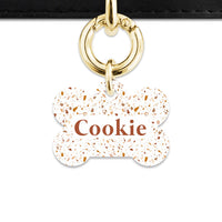 Bailey And Bone Pet ID Tags Cookie Chip Terrazzo Pet Tag