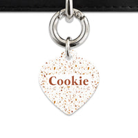 Bailey And Bone Pet ID Tags Cookie Chip Terrazzo Pet Tag