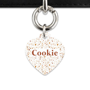 Bailey And Bone Pet ID Tags Cookie Chip Terrazzo Pet Tag