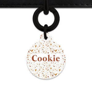 Bailey And Bone Pet ID Tags Cookie Chip Terrazzo Pet Tag