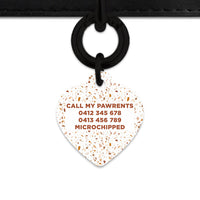 Bailey And Bone Pet ID Tags Cookie Chip Terrazzo Pet Tag
