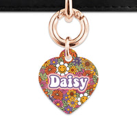 Bailey And Bone Pet ID Tags Groovy Garden Pet Tag