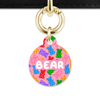Bailey And Bone Pet ID Tags Light Pink Gummy Bears Pet Tag