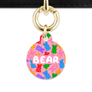 Bailey And Bone Pet ID Tags Light Pink Gummy Bears Pet Tag
