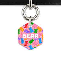 Bailey And Bone Pet ID Tags Light Pink Gummy Bears Pet Tag