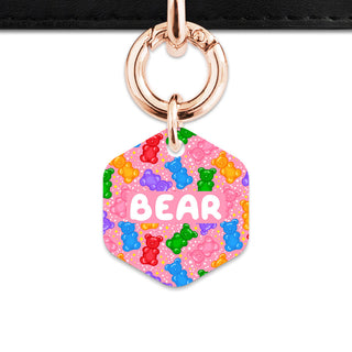 Bailey And Bone Pet ID Tags Light Pink Gummy Bears Pet Tag