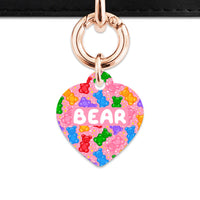 Bailey And Bone Pet ID Tags Light Pink Gummy Bears Pet Tag