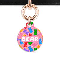 Bailey And Bone Pet ID Tags Light Pink Gummy Bears Pet Tag