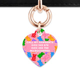 Bailey And Bone Pet ID Tags Light Pink Gummy Bears Pet Tag