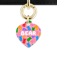 Bailey And Bone Pet ID Tags Light Pink Gummy Bears Pet Tag