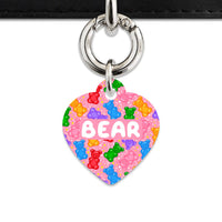 Bailey And Bone Pet ID Tags Light Pink Gummy Bears Pet Tag
