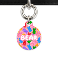 Bailey And Bone Pet ID Tags Light Pink Gummy Bears Pet Tag