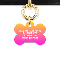 Bailey And Bone Pet ID Tags Lightning Bolts Pet Tag