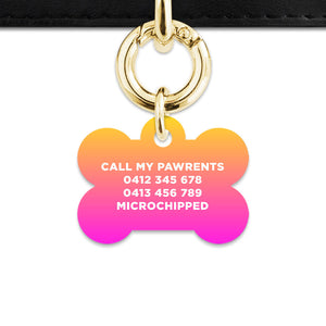 Bailey And Bone Pet ID Tags Lightning Bolts Pet Tag