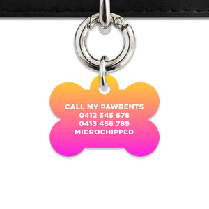 Bailey And Bone Pet ID Tags Lightning Bolts Pet Tag
