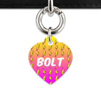 Bailey And Bone Pet ID Tags Lightning Bolts Pet Tag