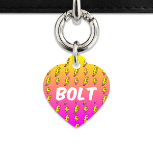Bailey And Bone Pet ID Tags Lightning Bolts Pet Tag