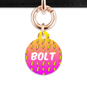 Bailey And Bone Pet ID Tags Lightning Bolts Pet Tag