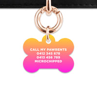Bailey And Bone Pet ID Tags Lightning Bolts Pet Tag