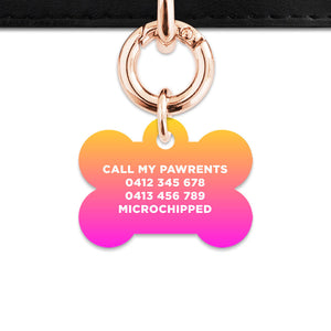 Bailey And Bone Pet ID Tags Lightning Bolts Pet Tag