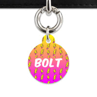 Bailey And Bone Pet ID Tags Lightning Bolts Pet Tag