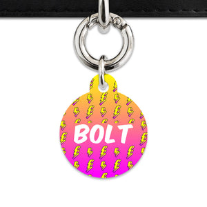 Bailey And Bone Pet ID Tags Lightning Bolts Pet Tag
