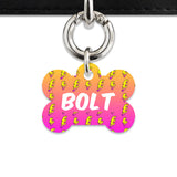 Bailey And Bone Pet ID Tags Lightning Bolts Pet Tag