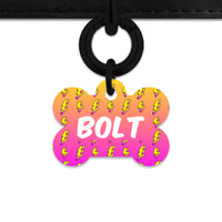 Bailey And Bone Pet ID Tags Lightning Bolts Pet Tag