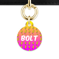 Bailey And Bone Pet ID Tags Lightning Bolts Pet Tag
