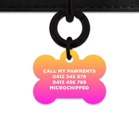 Bailey And Bone Pet ID Tags Lightning Bolts Pet Tag