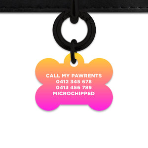 Bailey And Bone Pet ID Tags Lightning Bolts Pet Tag