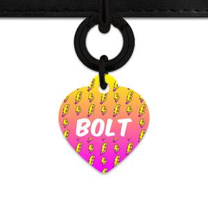Bailey And Bone Pet ID Tags Lightning Bolts Pet Tag