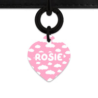 Bailey And Bone Pet ID Tags Pink Sky Pet Tag