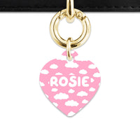 Bailey And Bone Pet ID Tags Pink Sky Pet Tag