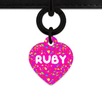 Bailey And Bone Pet ID Tags Rainbow Terrazzo Pet Tag