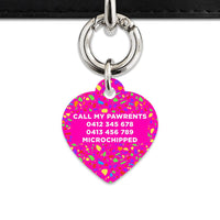 Bailey And Bone Pet ID Tags Rainbow Terrazzo Pet Tag