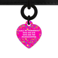 Bailey And Bone Pet ID Tags Rainbow Terrazzo Pet Tag