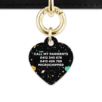 Bailey And Bone Pet ID Tags Space Galaxy Pet Tag