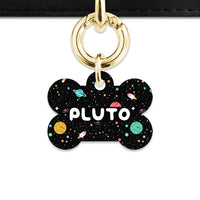 Bailey And Bone Pet ID Tags Space Galaxy Pet Tag