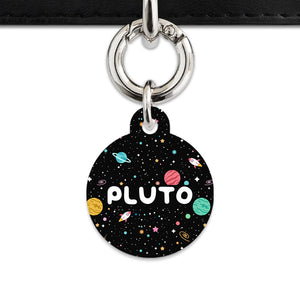 Bailey And Bone Pet ID Tags Space Galaxy Pet Tag